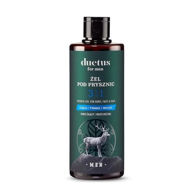 Żel pod prysznic 3w1 Duetus nawilżający 300 ml
