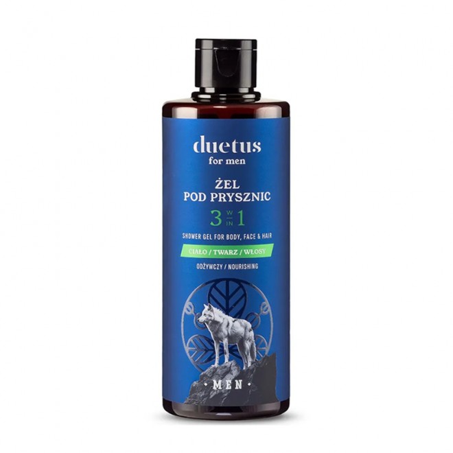 Żel pod prysznic 3w1 Duetus odżywczy 300 ml