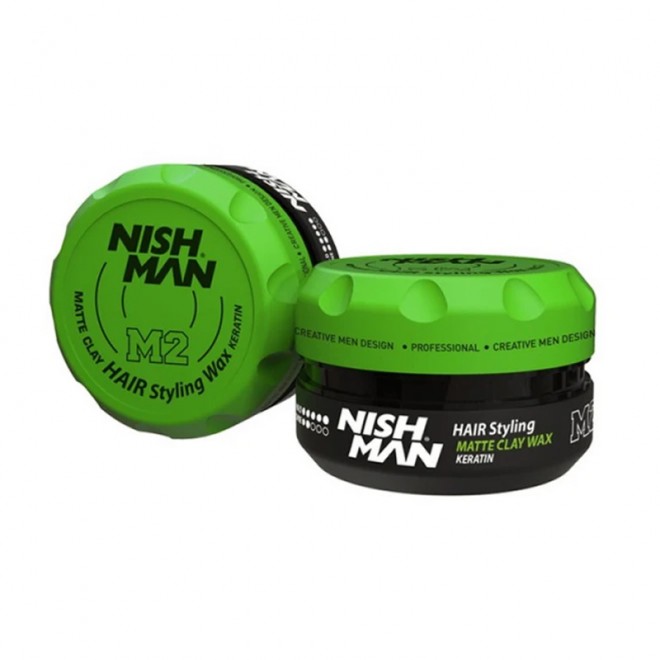Glinka do stylizacji włosów Nishman Hair Matte Clay M2 150 ml