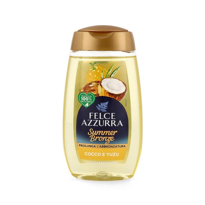 Żel pod prysznic Felce Azzurra Summer Bronze Cocco E Yuzu 250 ml