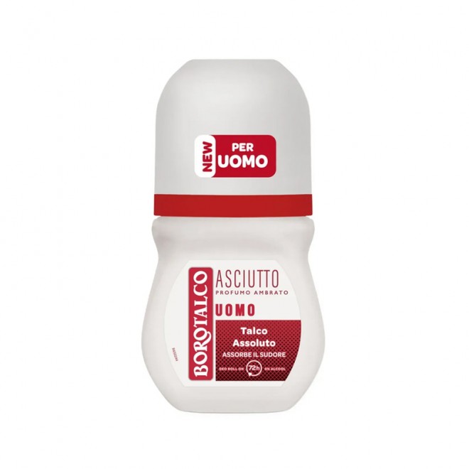 Dezodorant Dla Mężczyzn Borotalco Asciutto Amber Perfume 50 ml
