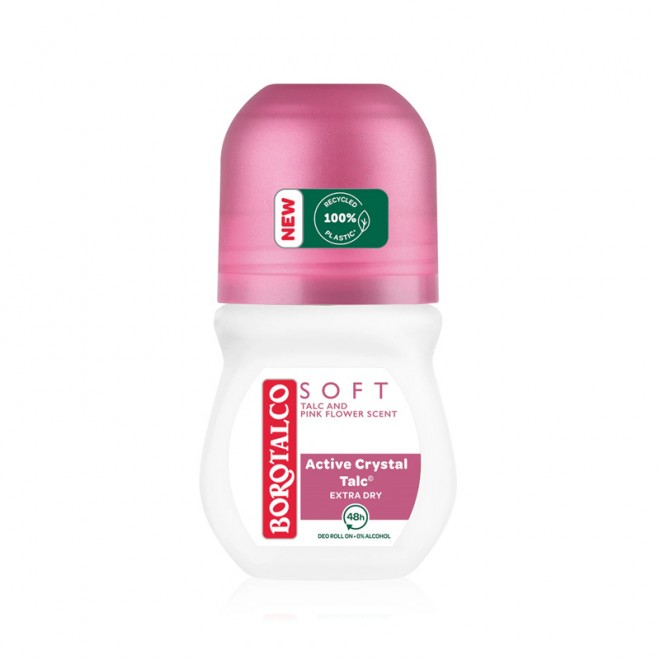 Dezodorant Borotalco Soft Talk and Pink Flowers Perfume 50 ml