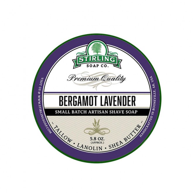 Mydło do golenia Stirling Shaving Soap Bergamot Lavender 170ml