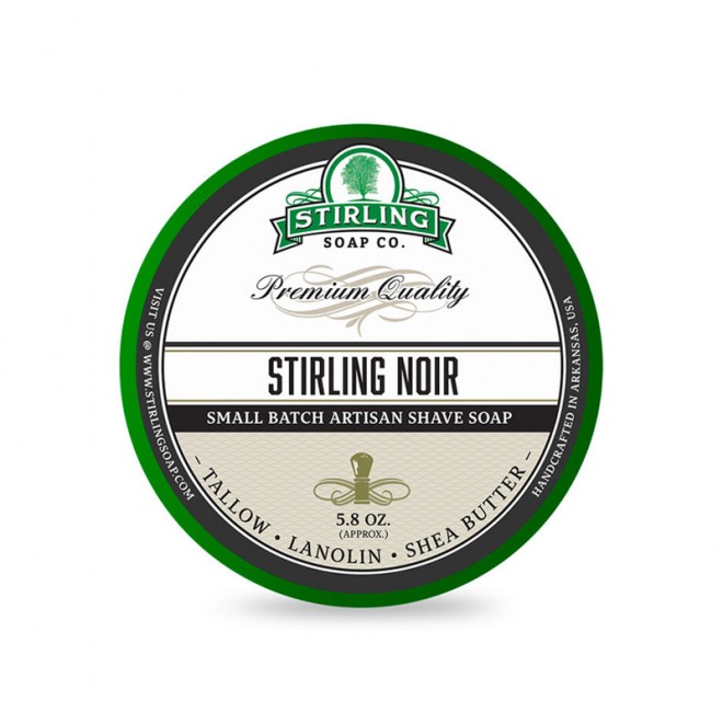 Mydło do golenia Stirling Shaving Soap Stirling Noir 170ml