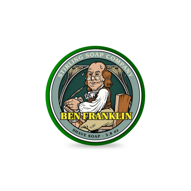 Mydło do golenia Stirling Shaving Soap Ben Franklin 170ml