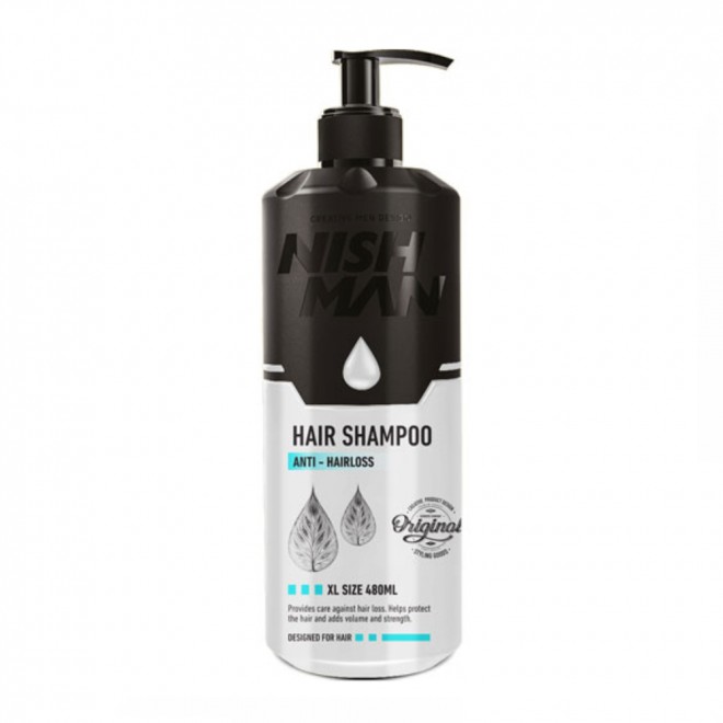 Szampon Nishman Anti Hairloss przeciw wypadaniu włosów 480ml