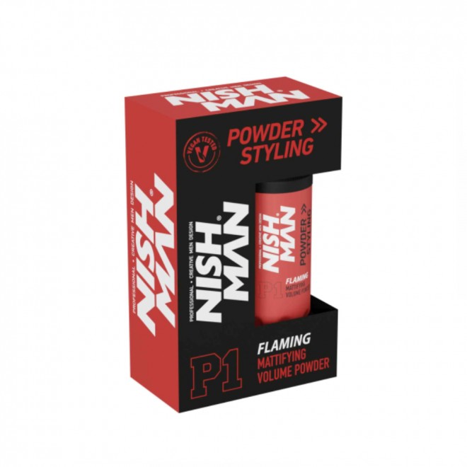 Puder do stylizacji włosów Nishman Hair Styling Wax 20gr Flaming