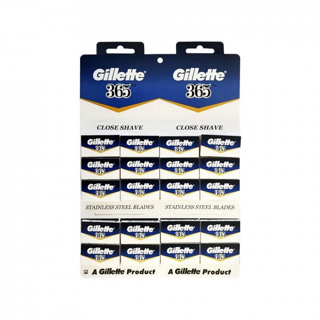 Żyletki Gillette 365 Stainless Double Edge Razor Blade 5 szt.