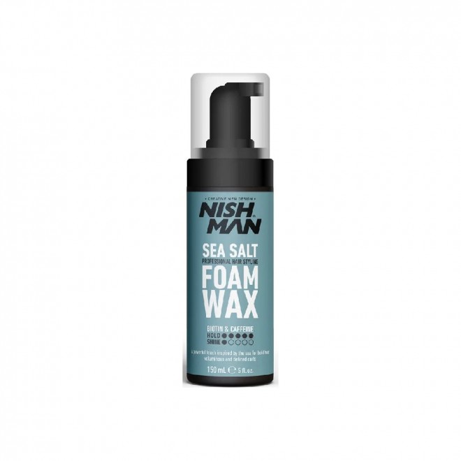 Wosk w pianie do stylizacji włosów Nishman Foam Wax 150 ml