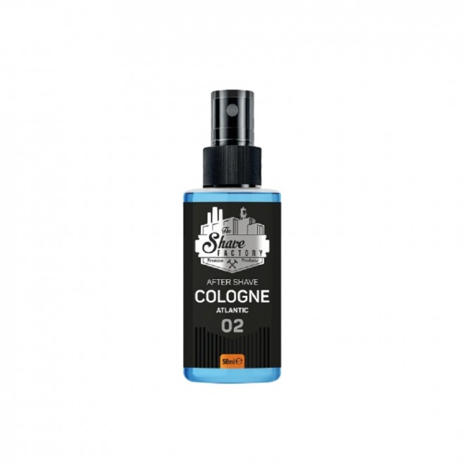 The Shave Factory Woda po goleniu Kolońska 02 50 ml — odświeżająca woda po goleniu z klasyczną nutą kolońską | tonizacja i ukojenie skóry