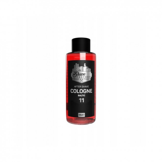The Shave Factory 11 Baltic 500 ml — woda po goleniu Baltic — świeża, morska i ozonowa kompozycja z drzewnymi akcentami | tonizacja i ukojenie skóry