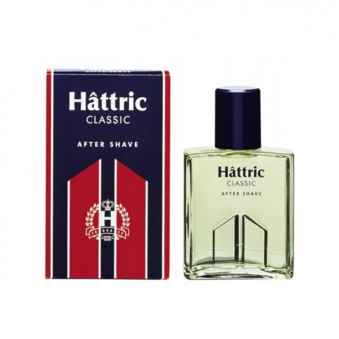 Hattric Classic — woda po goleniu 200 ml — klasyczna, odświeżająca woda kolońska dla mężczyzn | tonizacja i ukojenie skóry po goleniu