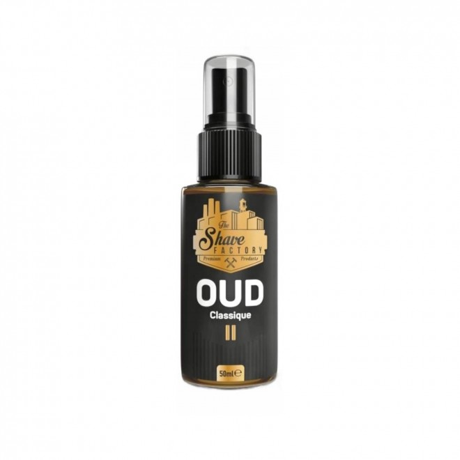 The Shave Factory OUD 50 ml – woda kolońska po goleniu OUD | intensywny orientalny akord drzewny