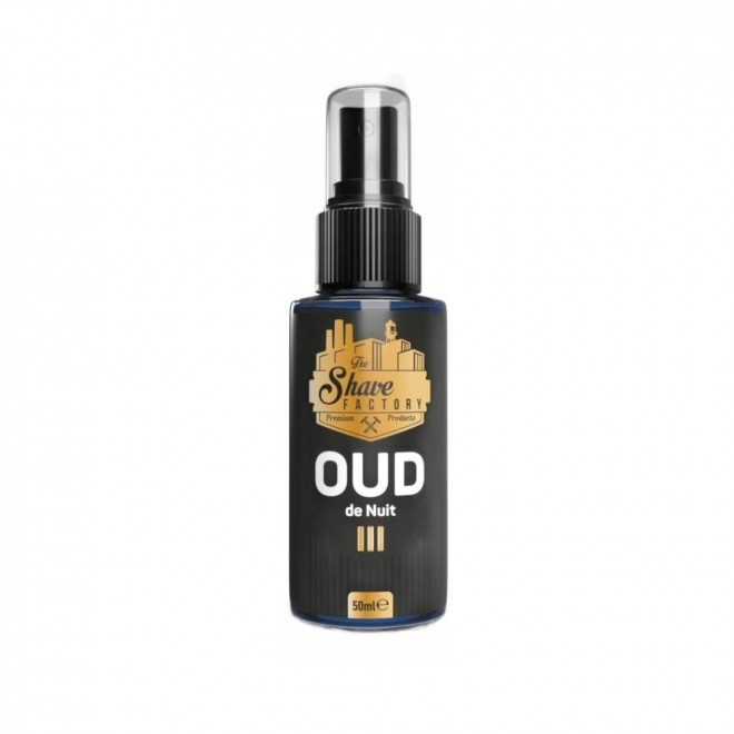 The Shave Factory OUD 50 ml – woda kolońska po goleniu OUD | intensywny orientalny akord drzewny