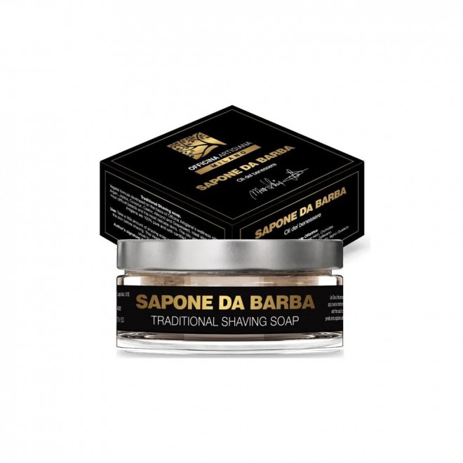 Mydło do golenia Officina Artigiana Milano 5 Oli Del Benessere 150ml – potęga 5 drogocennych olejków