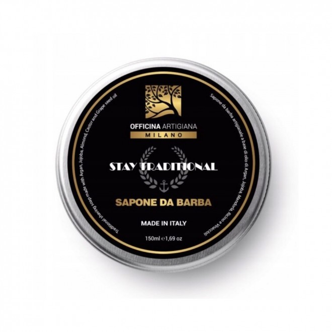 Mydło do golenia Officina Artigiana Milano Stay Traditional 150ml – klasyka w nowoczesnym wydaniu