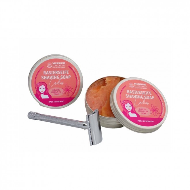 Mydło do golenia Merkur Rasierseife Shaving Soap Ladies 100g
