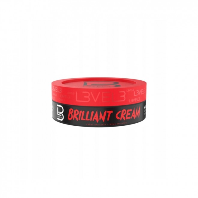 Krem do stylizacji włosów L3vel3 Brilliant Cream 150ml – połysk, tekstura i naturalne utrwalenie