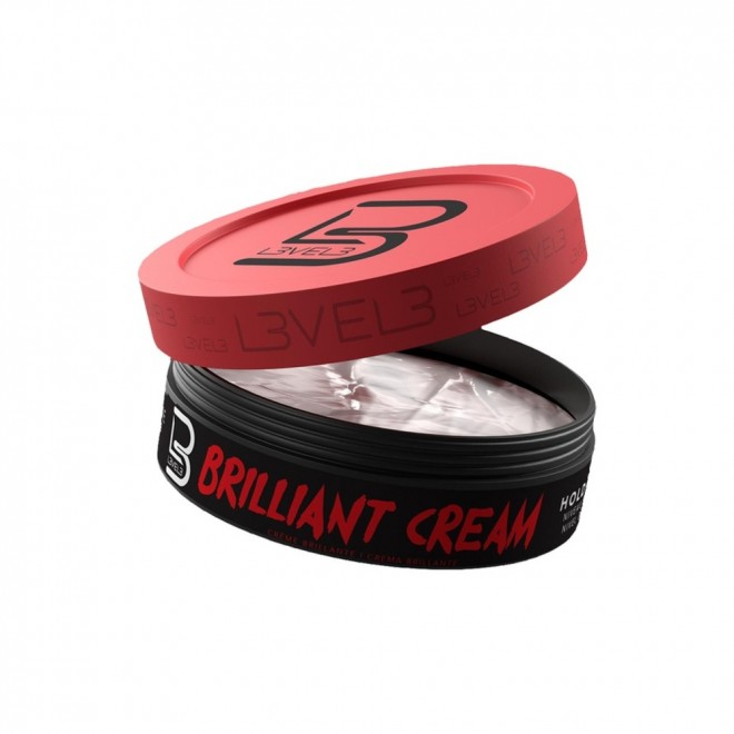 Krem do stylizacji włosów L3vel3 Brilliant Cream 150ml – połysk, tekstura i naturalne utrwalenie