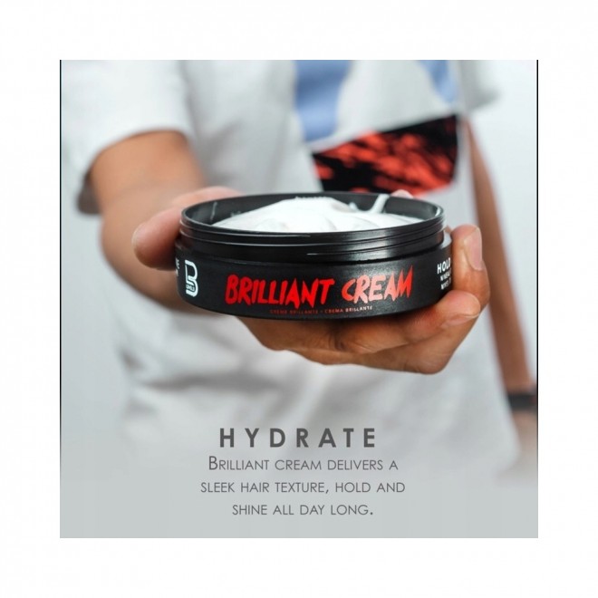Krem do stylizacji włosów L3vel3 Brilliant Cream 150ml – połysk, tekstura i naturalne utrwalenie
