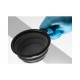 Składana miska do mieszania farb L3vel3 Collapsible Tint Bowl – czarna silikonowa miseczka fryzjerska
