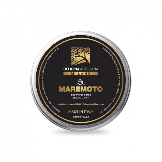 Mydło do golenia Officina Artigiana Milano Maremoto 150ml – luksusowa piana i morski aromat