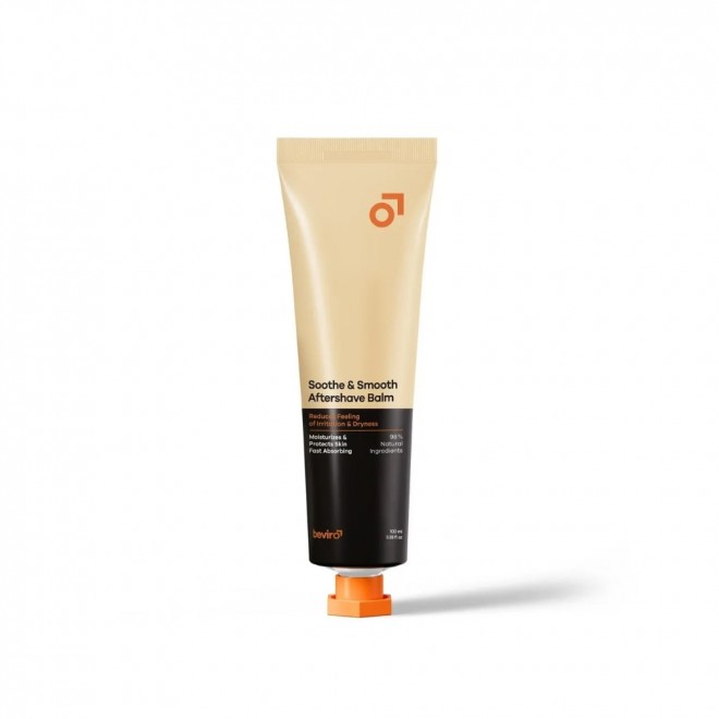 Balsam po goleniu Beviro Soothe & Smooth Aftershave Balm 100 ml – ukojenie, nawilżenie i komfort po goleniu