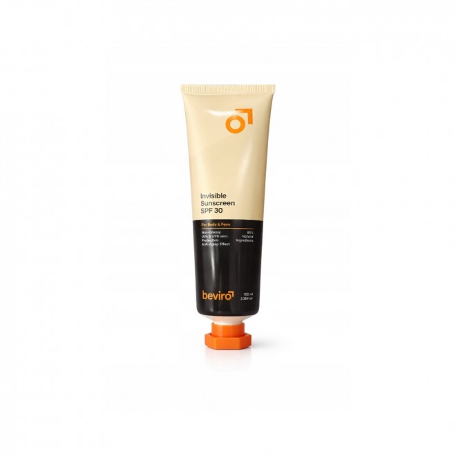 Krem przeciwsłoneczny SPF 30 Beviro Invisible Sunscreen 100 ml – niewidoczna ochrona i codzienna pielęgnacja skóry