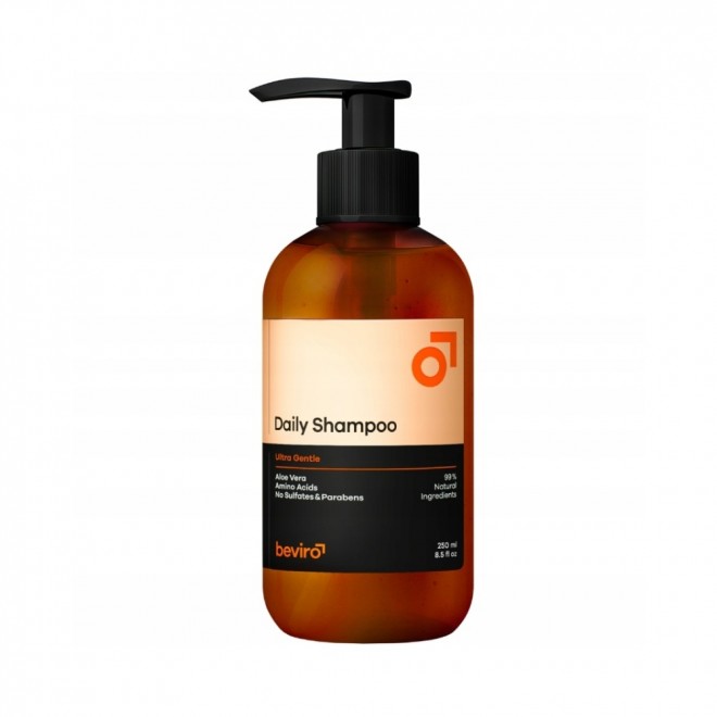 Szampon do codziennego stosowania Beviro Daily Shampoo 250 ml – delikatne oczyszczanie i świeżość na każdy dzień