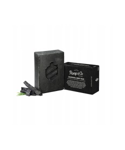 Mydło w kostce Pomp & Co Charcoal Body Bar 110 g