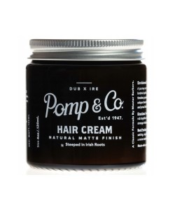 Pasta matująca do włosów Pomp & Co Pomade Hair Cream Matte 120 ml