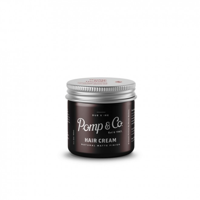 Pasta do włosów Pomp & Co Hair Cream Matte 60 ml — matowe wykończenie w podróży