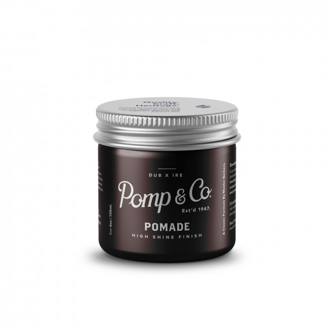 Pomada do włosów na bazie wody Pomp & Co Water Based Pomade 120 ml — wysoki połysk