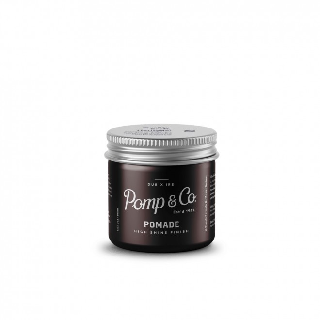 Pomada do włosów Pomp & Co Water Based Pomade 56 g — chwyt i połysk w wersji podróżnej