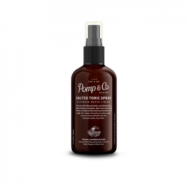 Słony tonik do włosów Pomp & Co Salted Tonic Spray 100 ml — tekstura i objętość