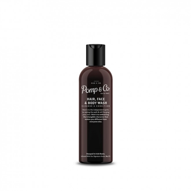 Szampon i żel pod prysznic 2w1 Pomp & Co Wash 100 ml — podróżny format premium