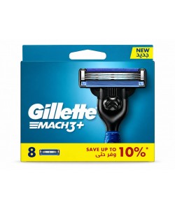 Ostrza do maszynek golenia Gillette Mach 3+ wkłady 8szt