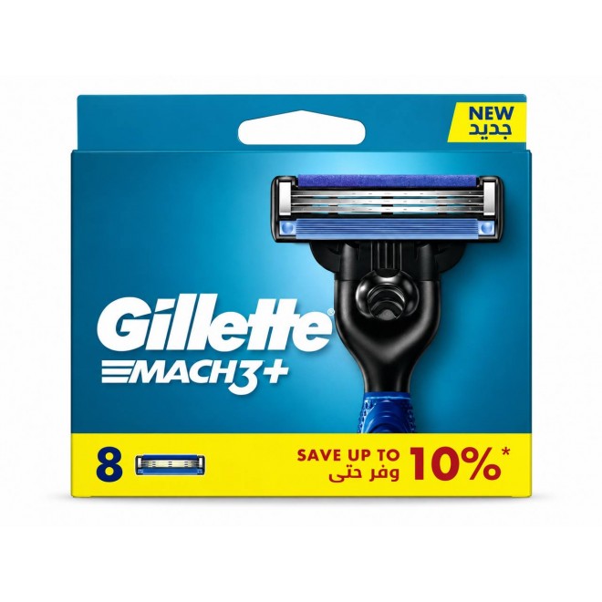 Ostrza do maszynek golenia Gillette Mach 3+ wkłady 8szt
