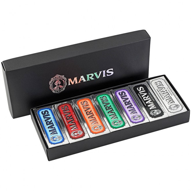 Zestaw prezentowy Marvis 7 Flavours Box 7 szt. po 25 ml