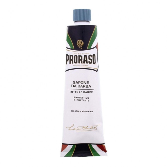 Krem do Golenia Proraso z Ekstraktem z Aloesu i Witaminą E 150 ml (New Version)