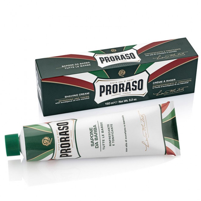 Krem do Golenia Proraso z Eukaliptusem i Mentolem 150 ml (New Version)