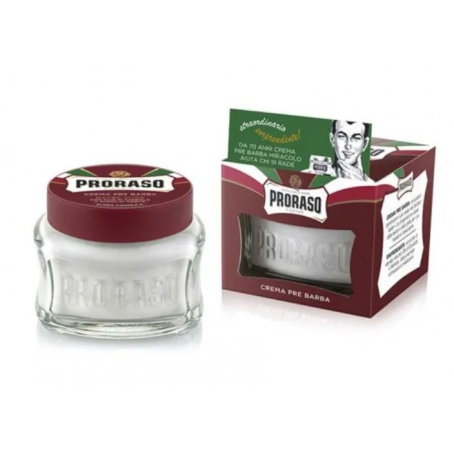 Krem przed goleniem Proraso do twardego zarostu z Masłem Shea 100 ml (New Version)
