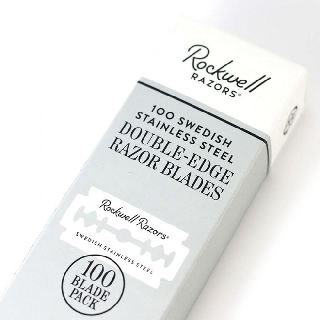 Żyletki Rockwell Double-Edge Razor Blades 100 szt.