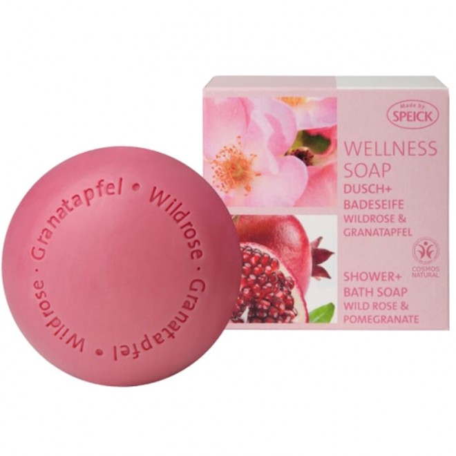 Mydło do ciała Speick shower + bath soap wild rose & pomegranate 200 g