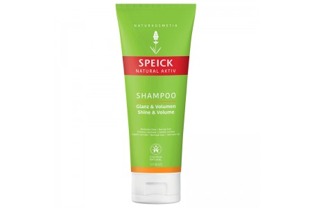 Szampon do włosów Speick Natural Aktiv Shampoo Shine & Volume Blask i Objętość z ekstraktem z buraka cukrowego i proteiną zbożową 200 ml