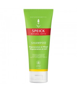 Szampon do włosów suchych i zniszczonych Speick Natural Aktiv Shampoo Regeneration & Care z ekstraktem z czarnego owsa 200 ml