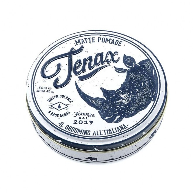 Matowa pomada do włosów na bazie wody Tenax Hair Matte Pomade Strong Hold 125 ml