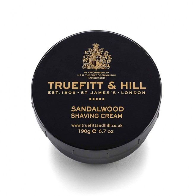 Krem do golenia Truefitt & Hill Sandalwood Shaving Cream 190 g 