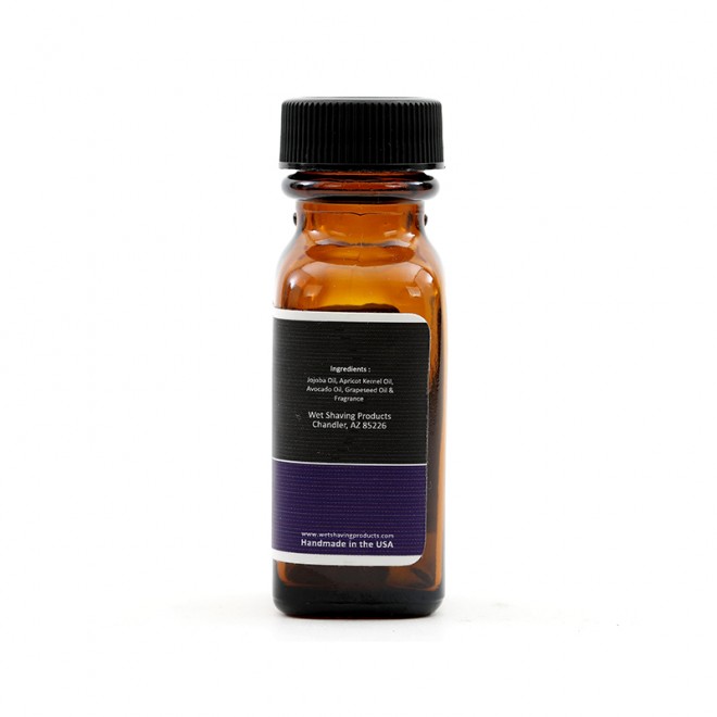 Olejek przed i po goleniu WSP Pre&Post Shave Oil Black Amber Vanille 30 ml