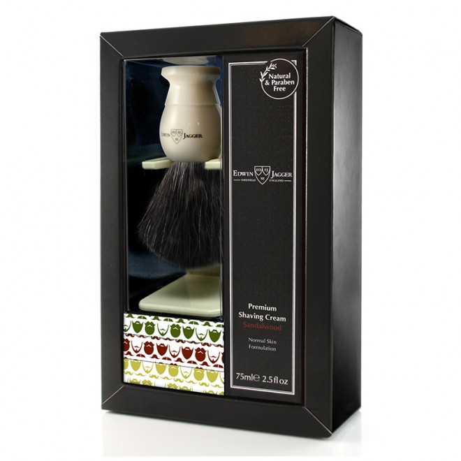 Zestaw Prezentowy Do Golenia Edwin Jagger GS197SCSWT Gift Set